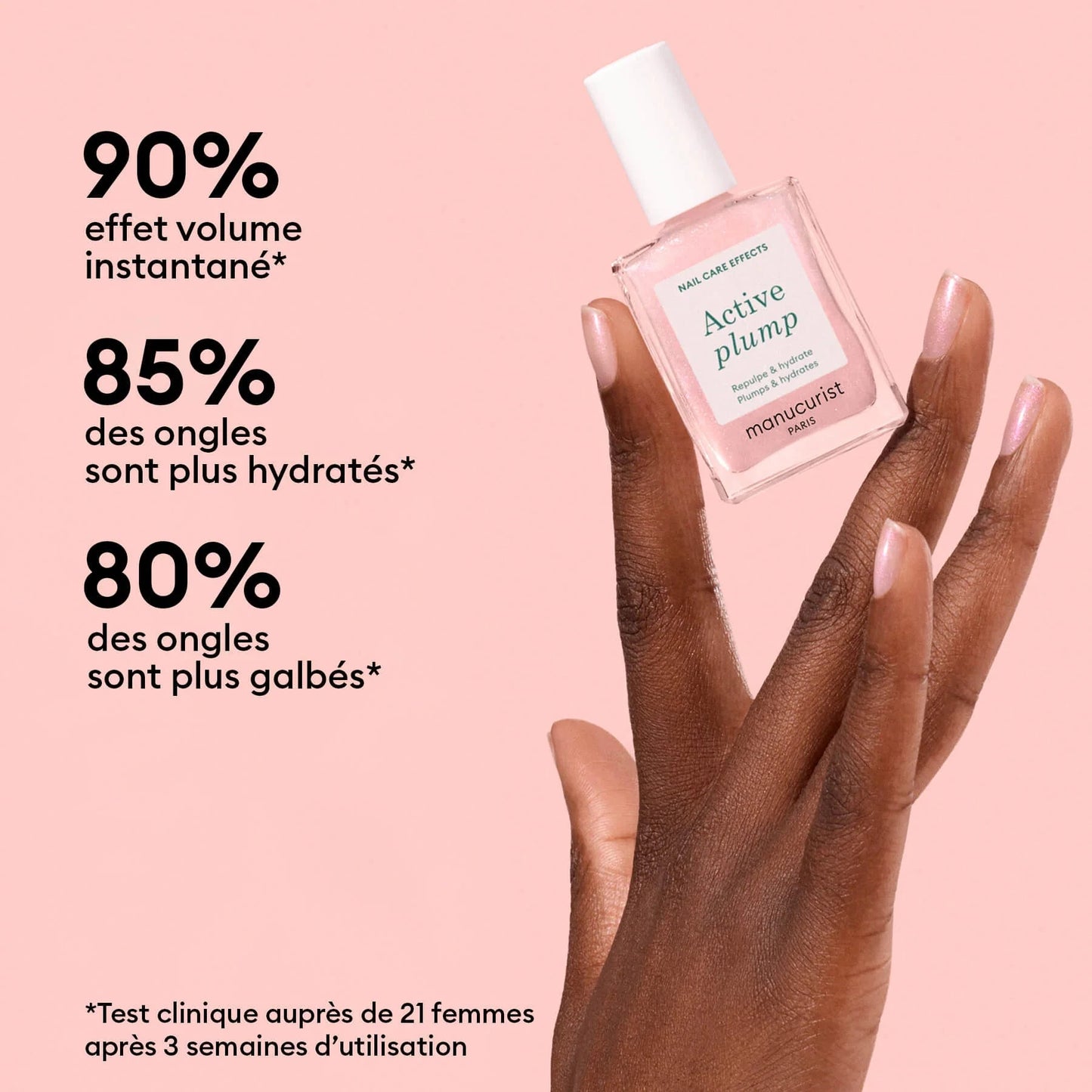 Active Plump - Vernis soin repeuplant - Manucurist Boutique Manucurist