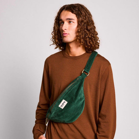 Banane Sasha Velour Sapin Boutique Hindbag