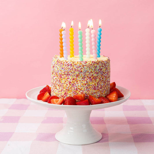 Bougies d'anniversaire Bobble - Pack de 8 Boutique Talking Tables