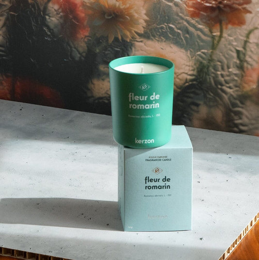 Bougies parfumés fleur de romarin Kerzon Boutique Kerzon