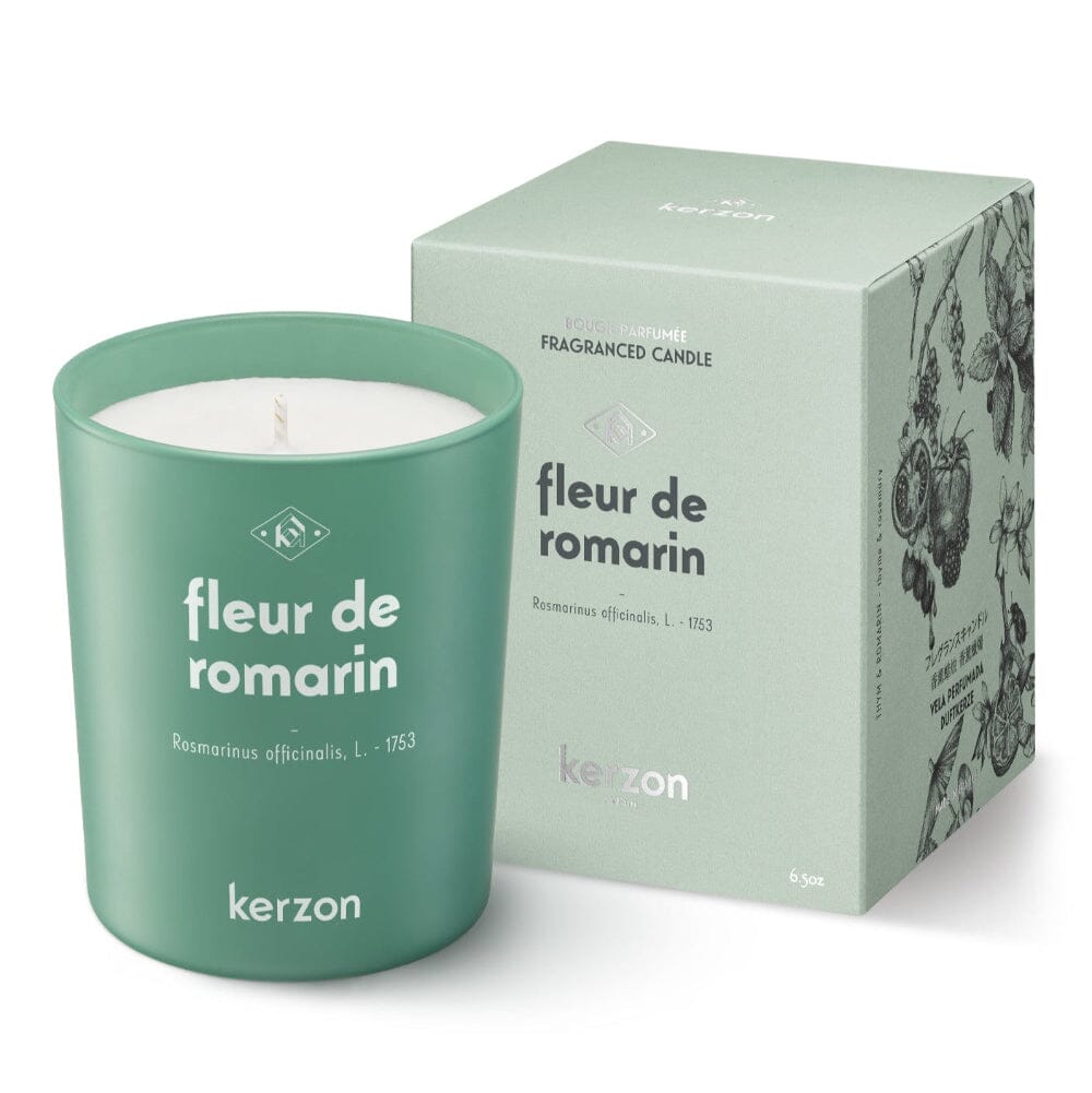 Bougies parfumés fleur de romarin Kerzon Boutique Kerzon