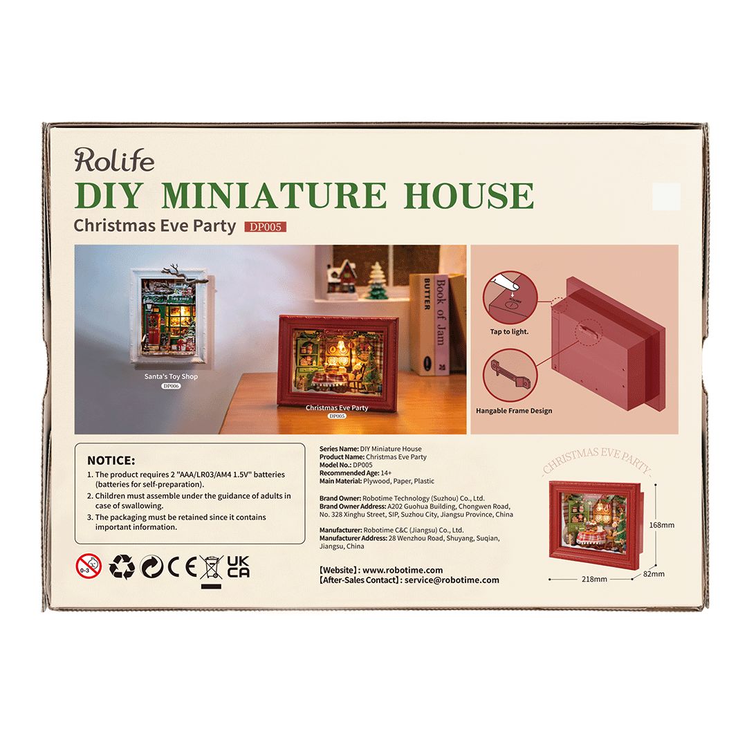 Cadre Christmas Eve Party DP005 Rolife Boutique Rolife Robotime