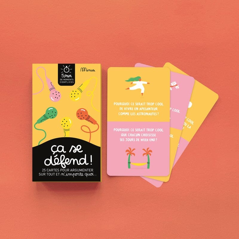 Carte 5 minutes - Ça se défend ! Boutique Minus Éditions