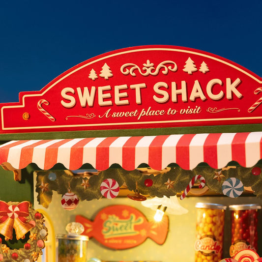 Christmas candy Stand - DS043 Rolife Boutique Rolife Robotime