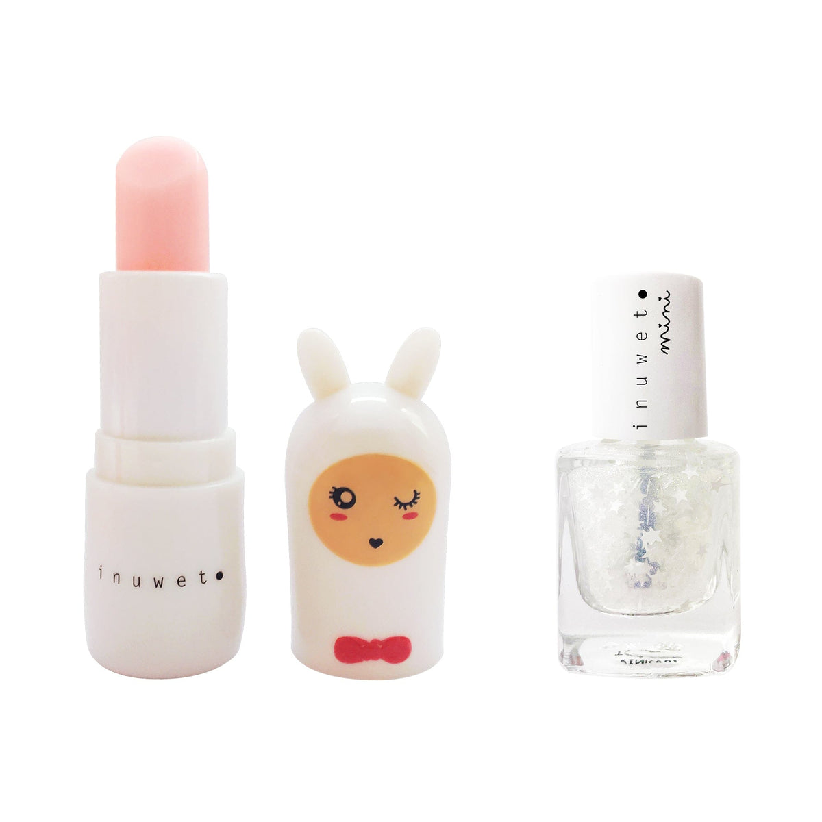 Coffret Duo baume à lèvres et vernis à l'eau Boutique Inuwet Barbe à Papa