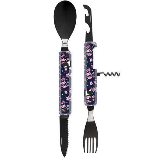 Couverts aimantés multifonctions - Fleurs de cerisier - Akinod Boutique Akinod