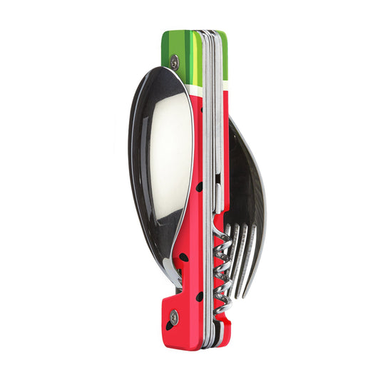 Couverts aimantés multifonctions - Pastèque - Akinod Boutique Akinod