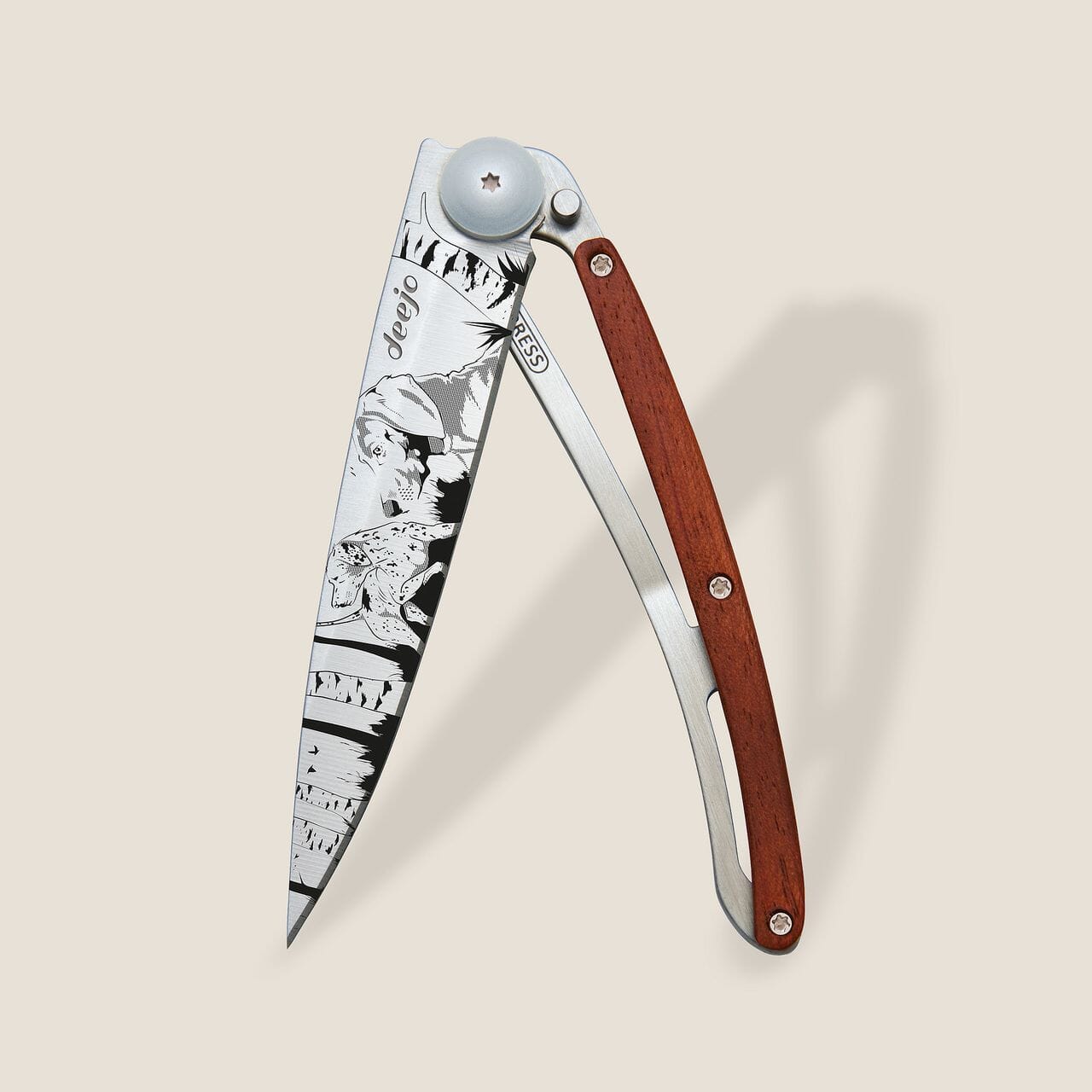 Deejo 37gr Jour de chasse - Bois corail Boutique Deejo