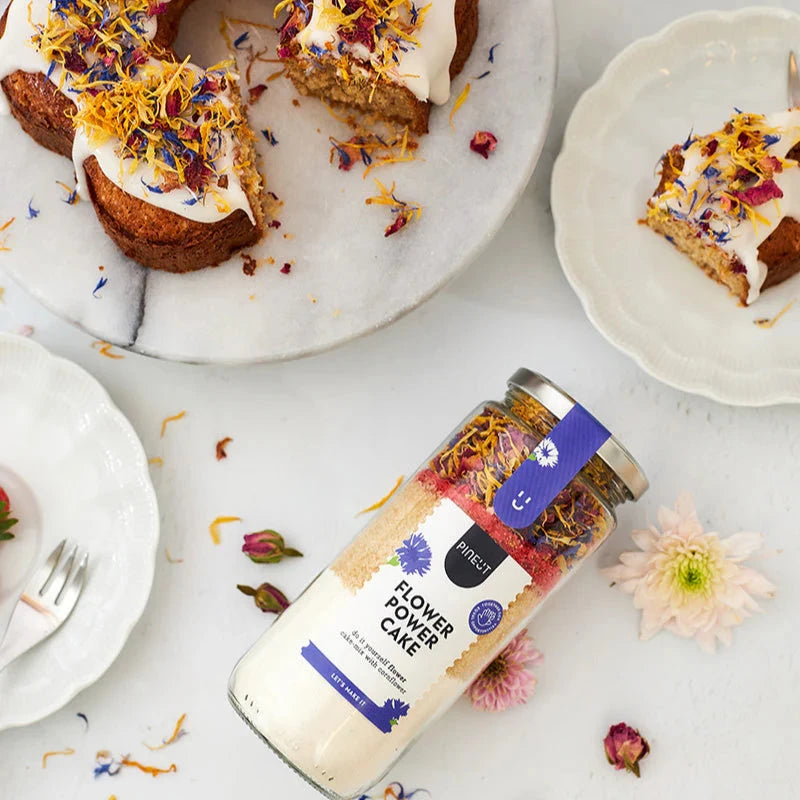 Gâteau aux fleurs – Préparation gourmande Pineut Boutique Pineut