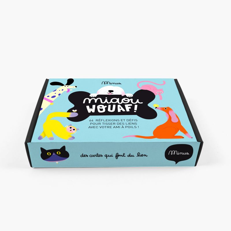 Kit de discussion Miaou Wouaf Boutique Minus Éditions