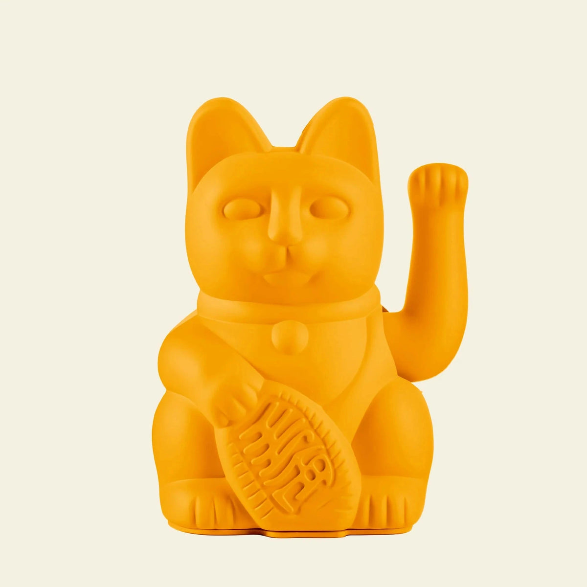Lucky Cat Maneki Neko Deep yellow - Joie Boutique Donkey