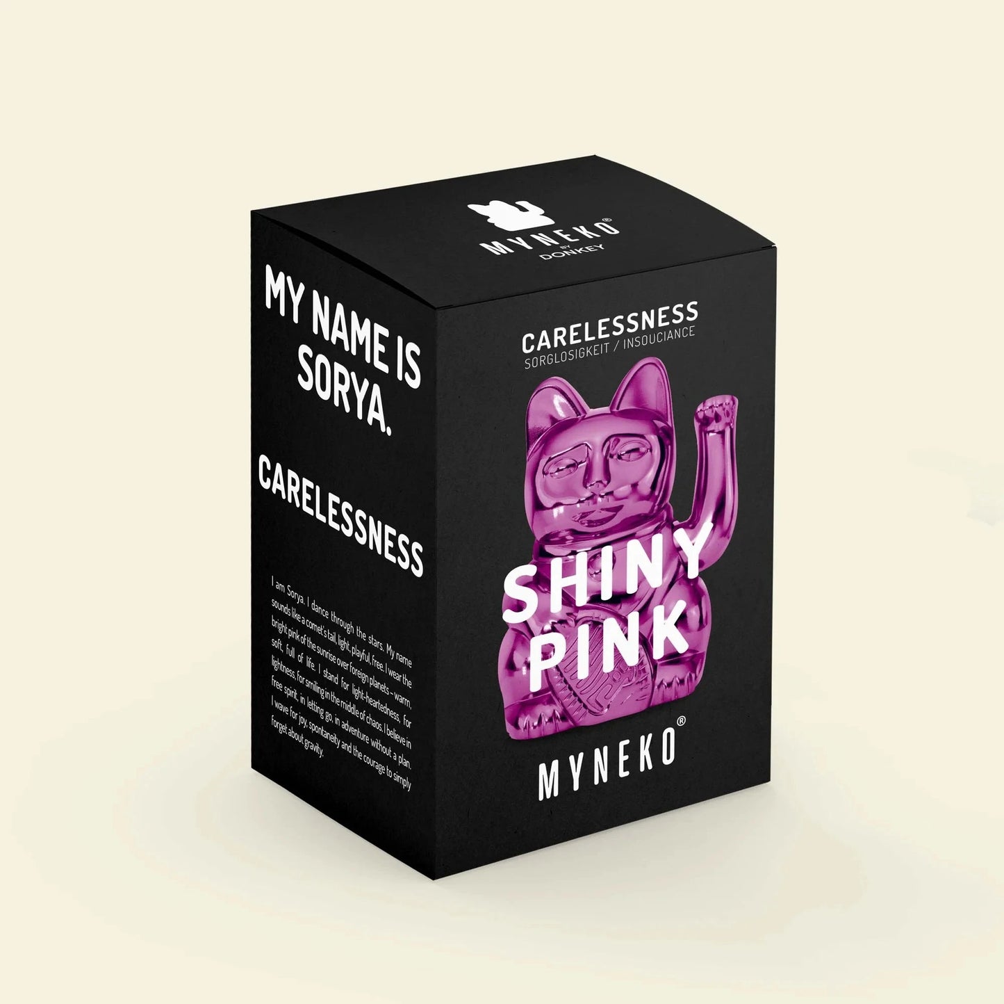 Maneki Neko shiny Pink Sorya - Donkey Boutique Donkey