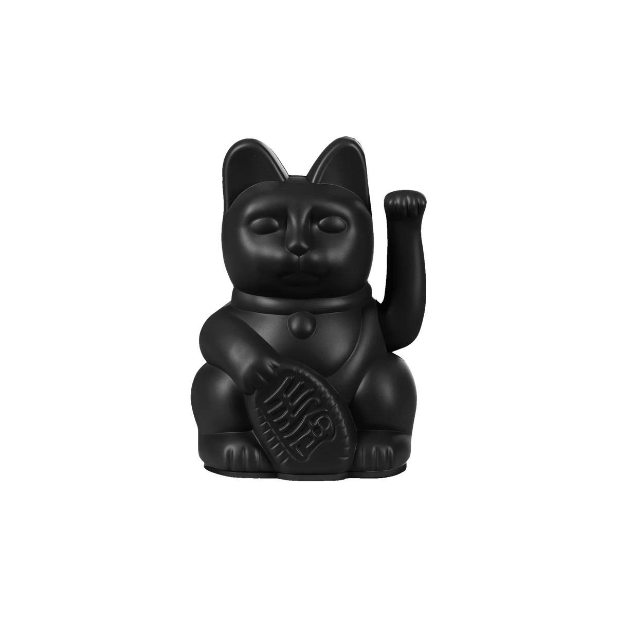 Mini Lucky Cat Maneki Neko Noir - Elegance Boutique Donkey