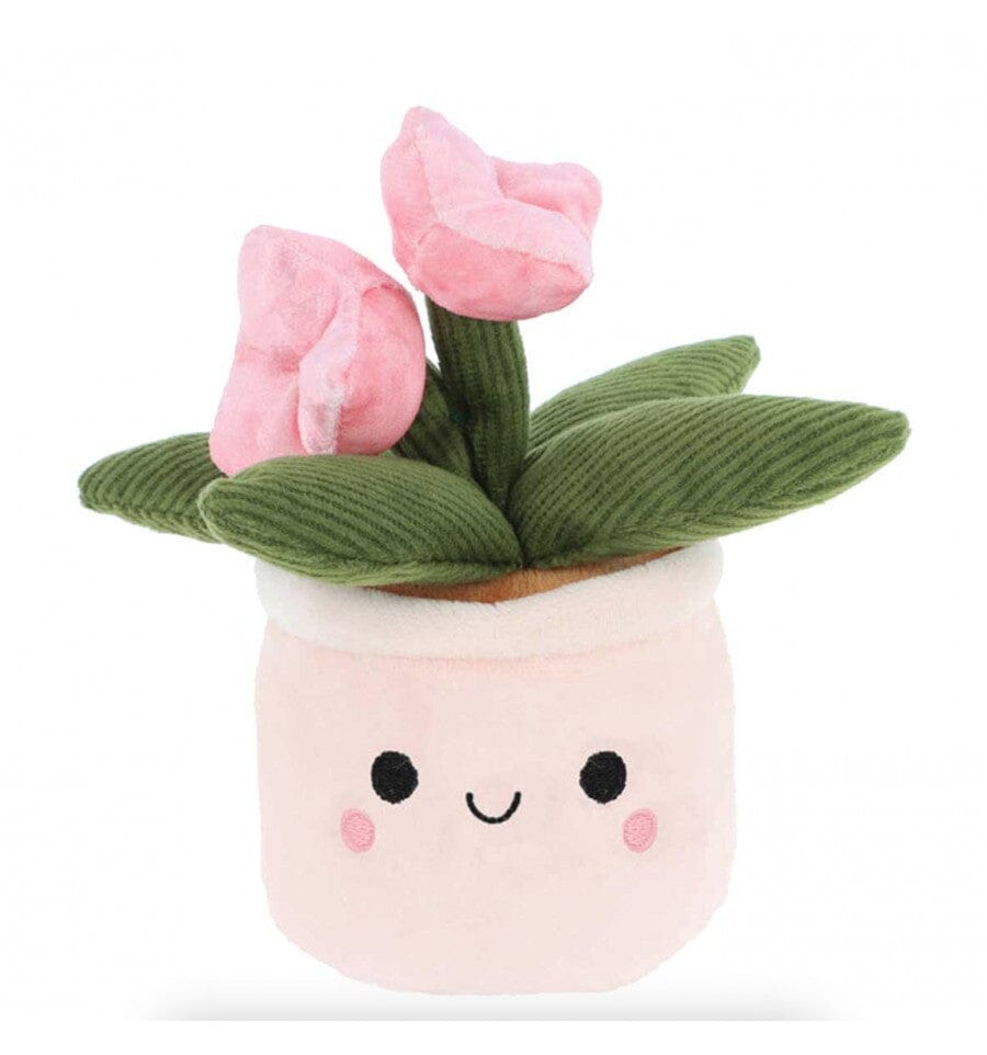 Mini Peluches Plantes succulentes kawaii Boutique Keel Toys Tulipe rose