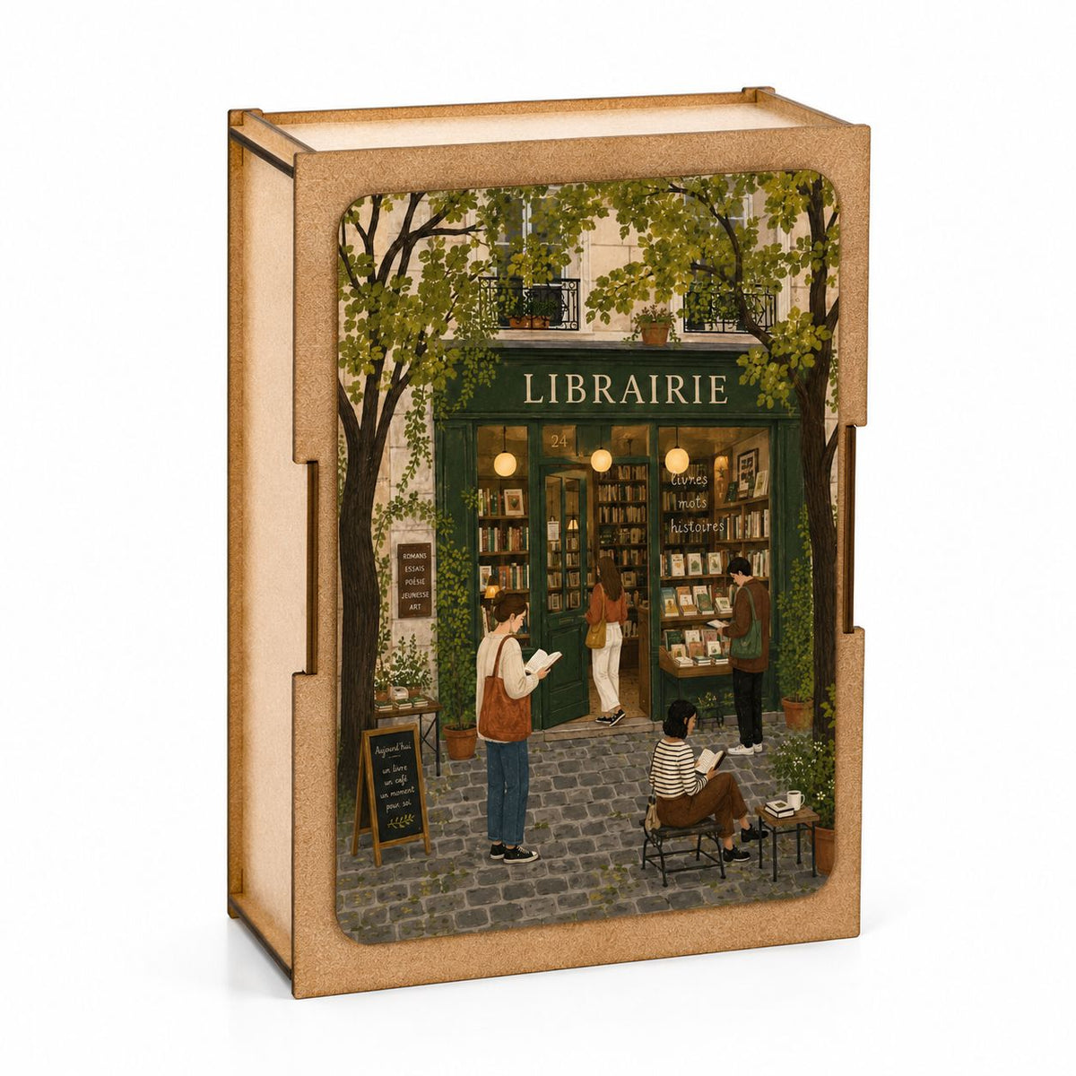 Mini puzzle en bois — Librairie française Boutique Bywood