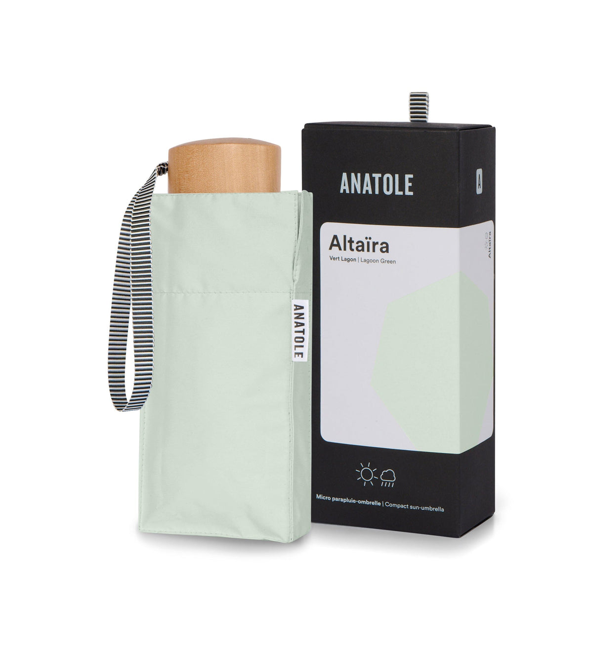 Ombrelle anti-UV / pluie double protection Boutique Anatole