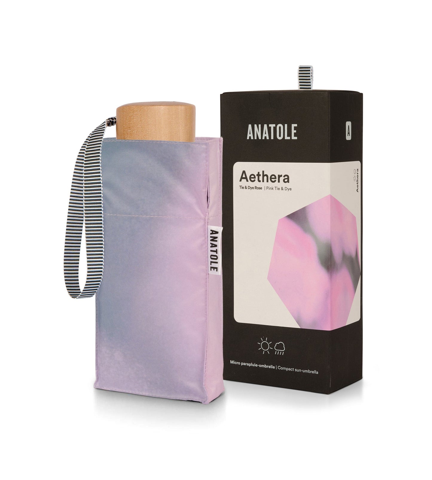 Ombrelle anti-UV / pluie double protection Boutique Anatole