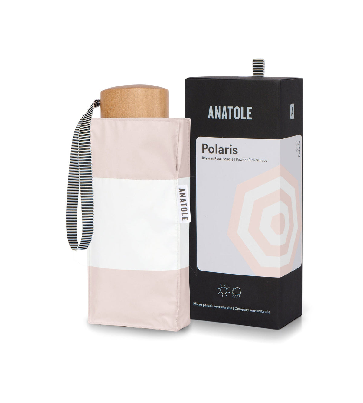 Ombrelle anti-UV / pluie double protection Boutique Anatole