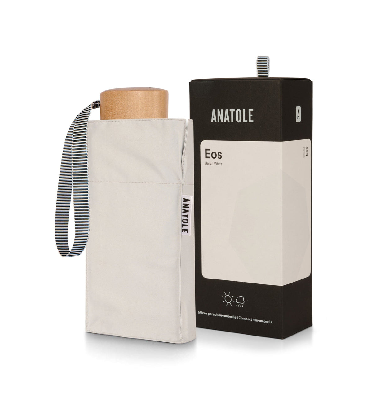 Ombrelle anti-UV / pluie double protection Boutique Anatole
