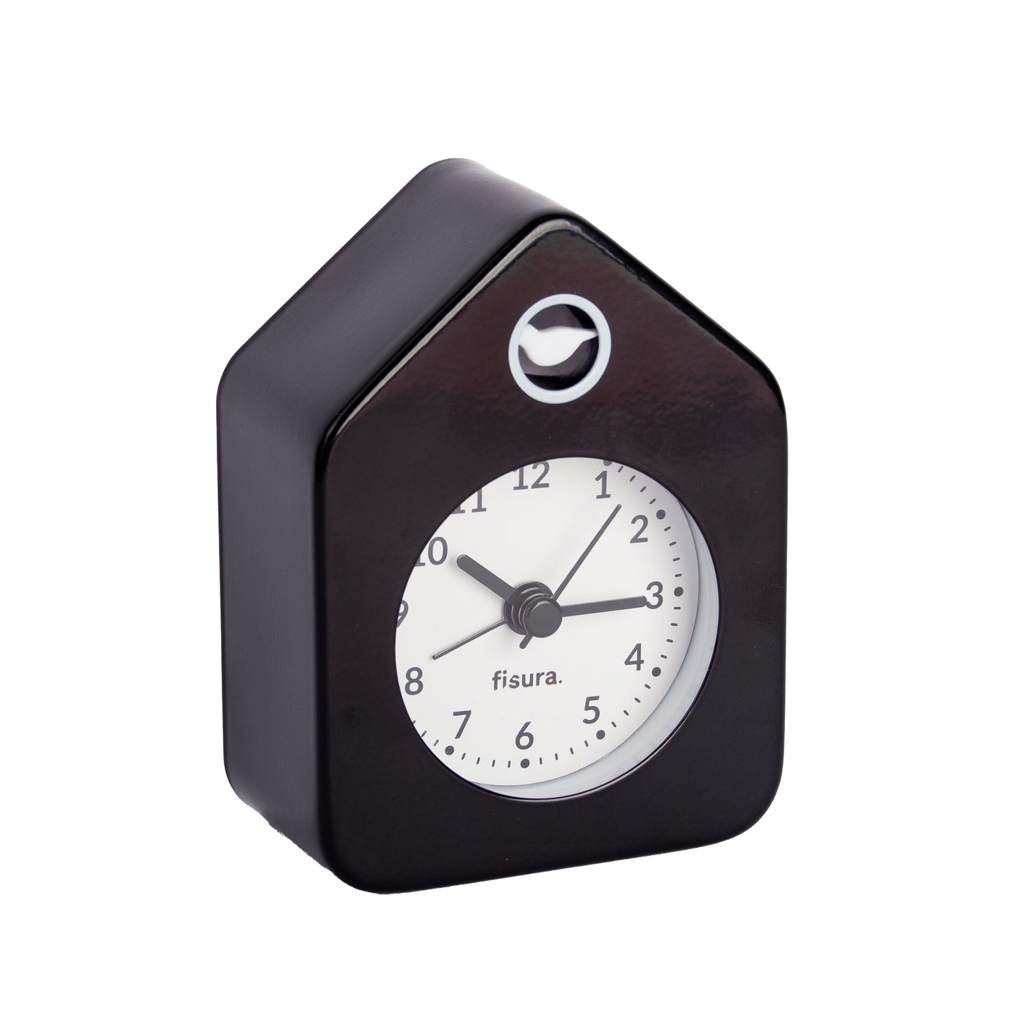 Petit réveil maisonette Fisura Boutique Fisura Noir