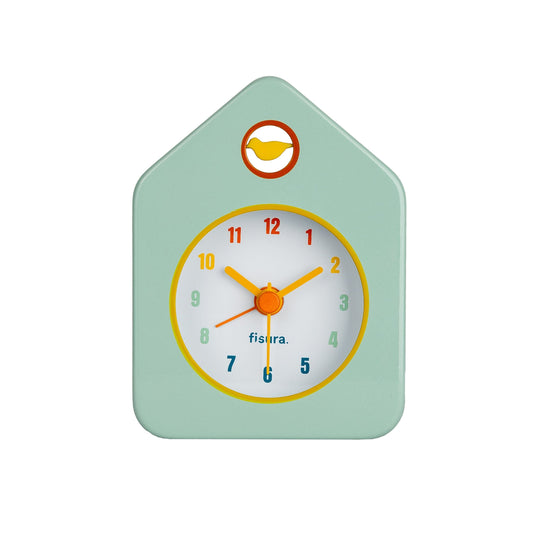 Petit réveil maisonette Fisura Boutique Fisura Mint