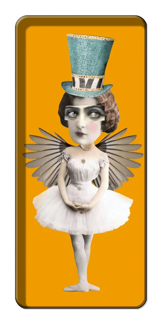 Plateau rectangulaire en métal vernis - 20x40cm Boutique BlueShaker