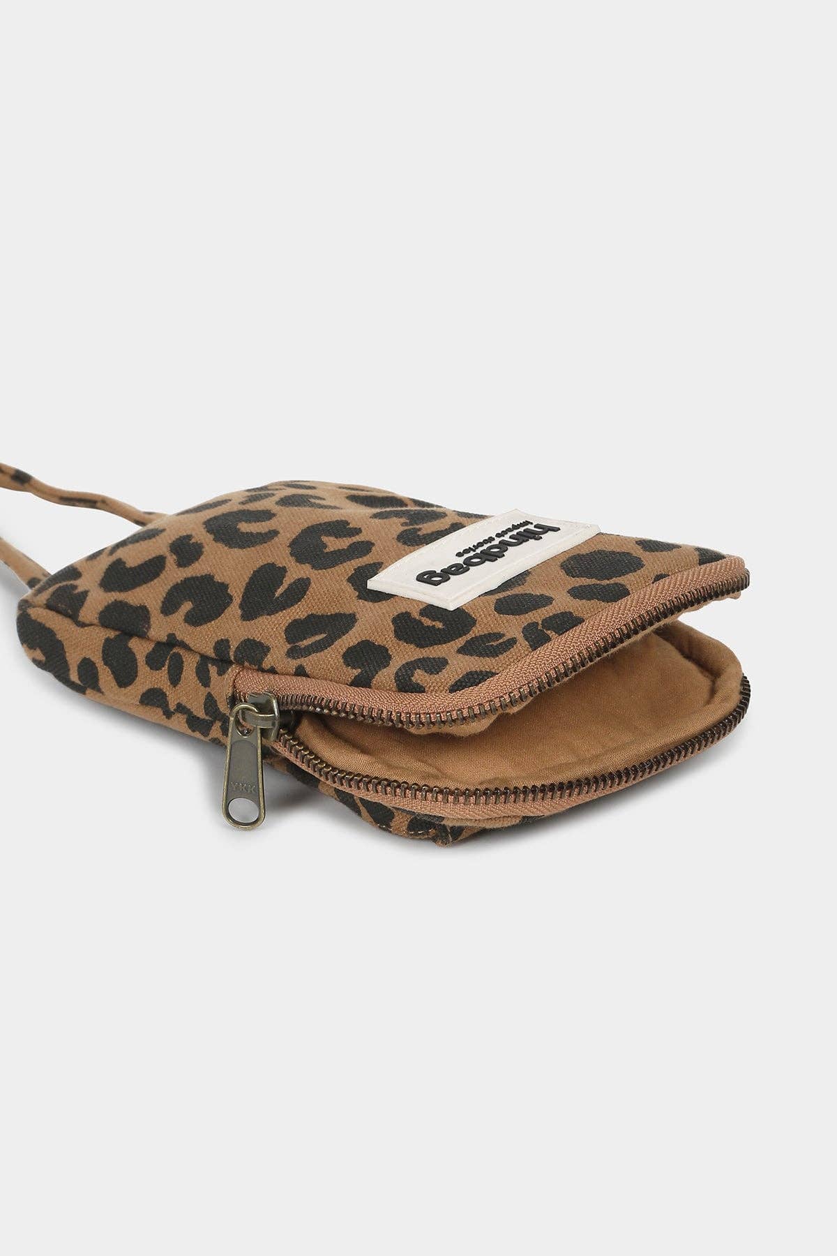 Pochette téléphone Bill léopard cannelle - Hindbag - vue 5