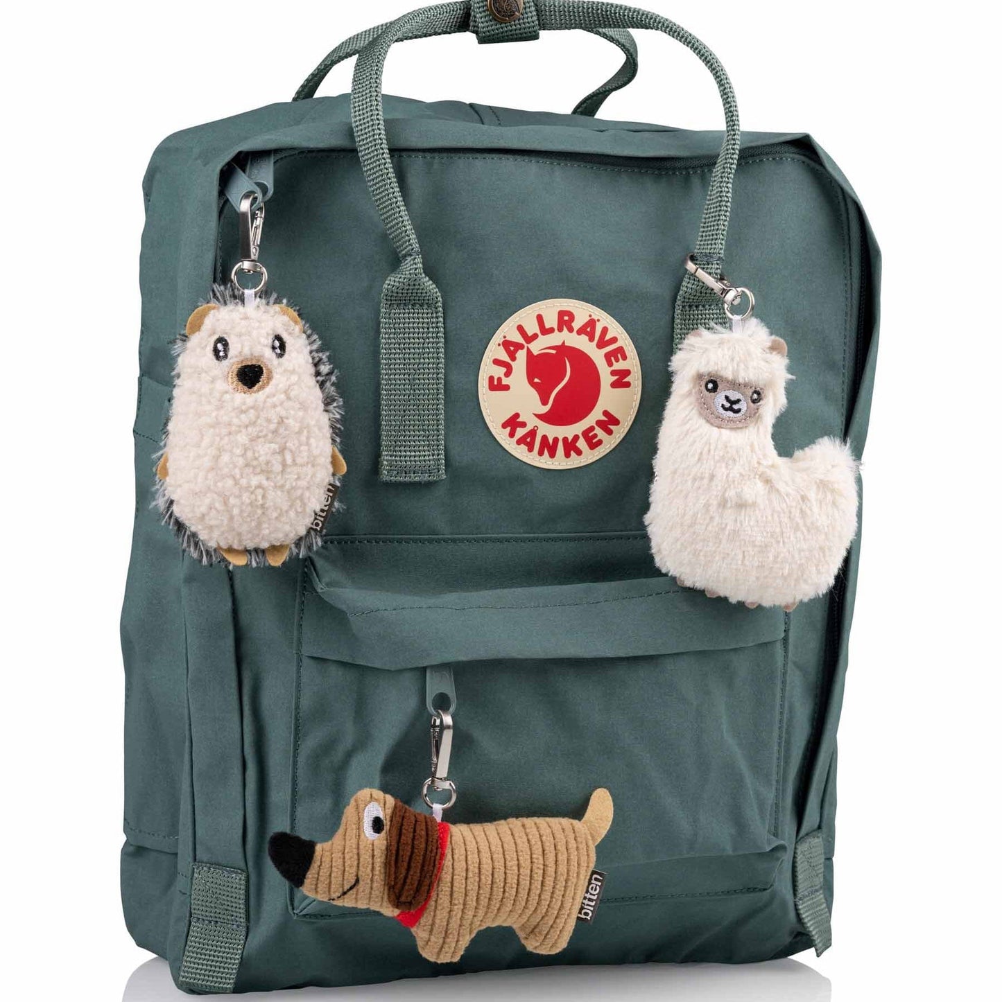 Porté clé / bijou de sac Fluffy Lama - BItten Boutique Bitten