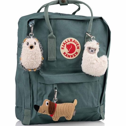 Porté clé / bijou de sac Fluffy Lama - BItten Boutique Bitten