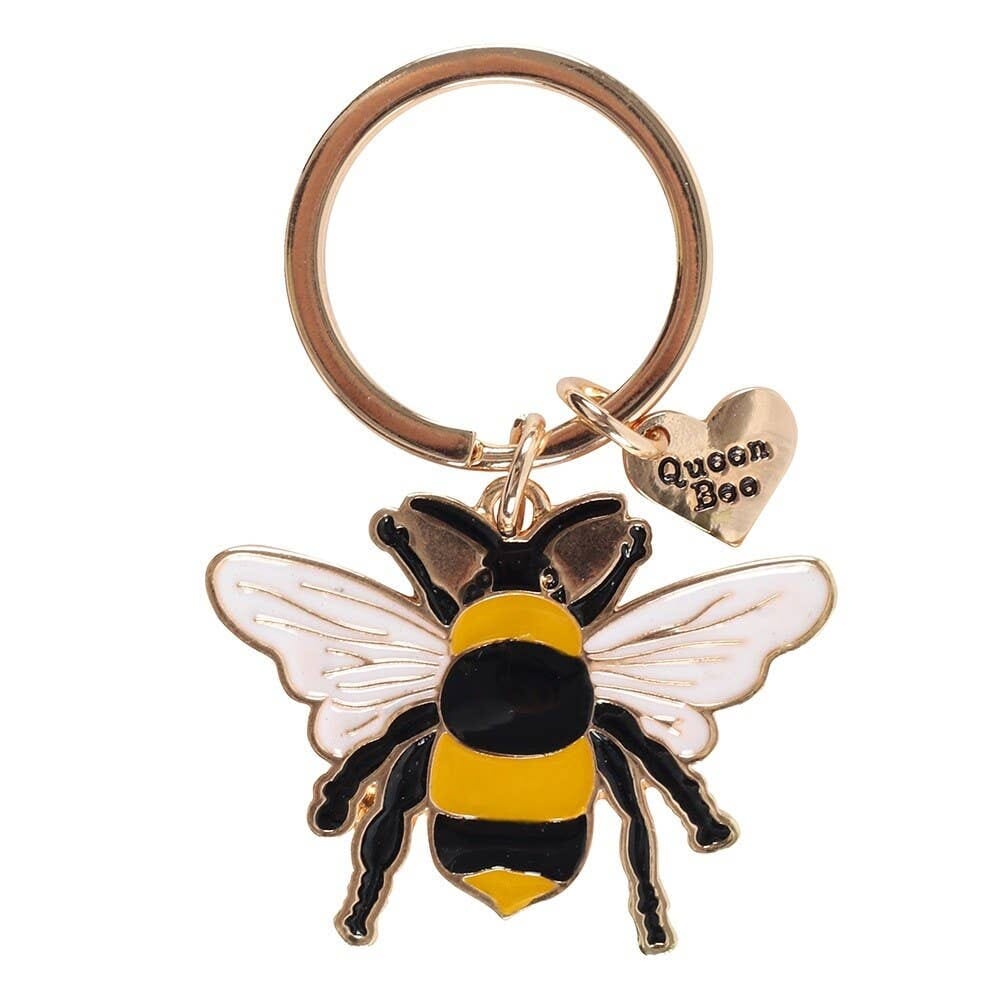 Porte-clés émaillé Reine des Abeilles Boutique Something Different Wholesale