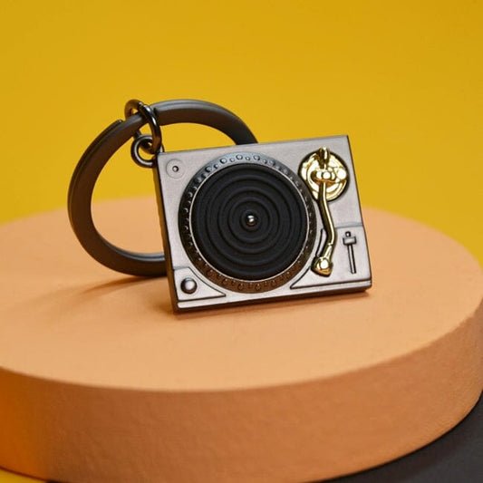 Porte-clés platine vinyle - Metalmorphose Boutique Metalmorphose