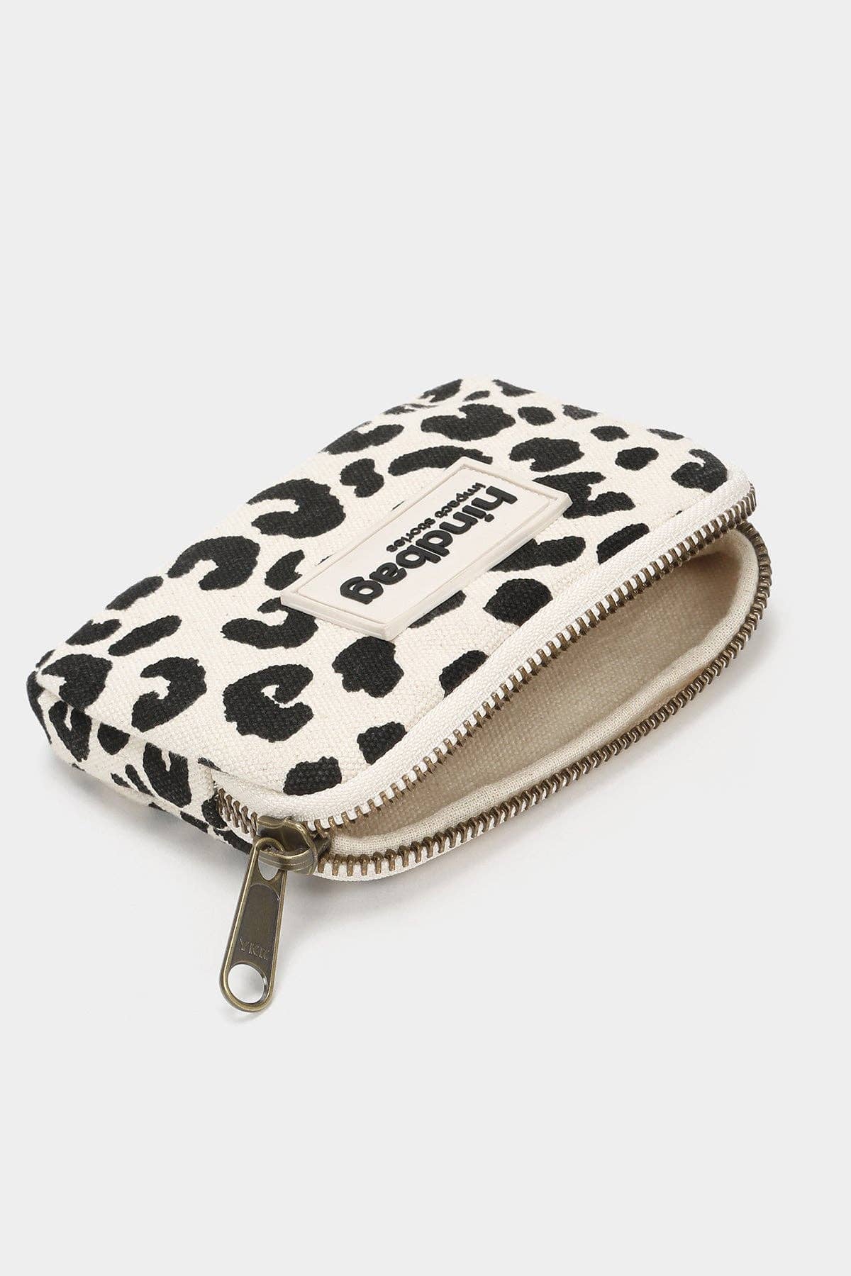Porte-monnaie Lili léopard écru - Hindbag - vue 2