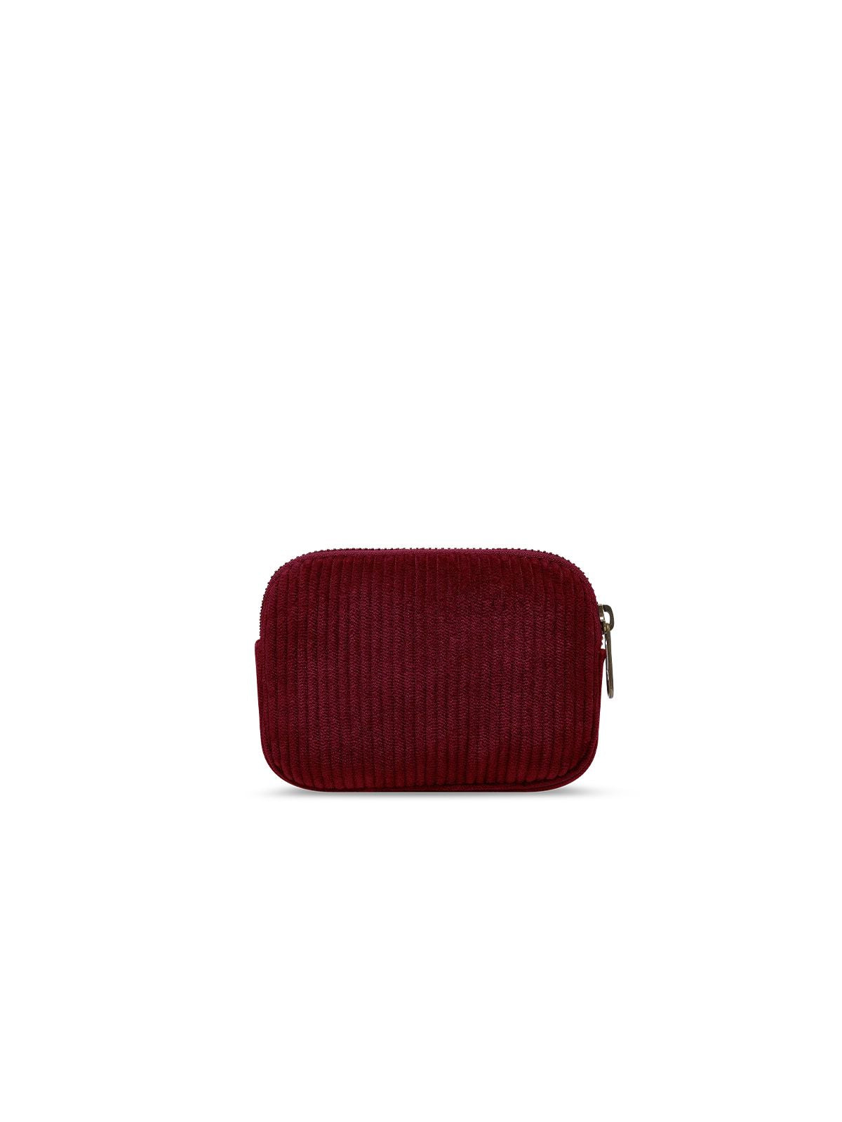 Porte-monnaie Lili velours bordeaux - Hindbag - vue 2