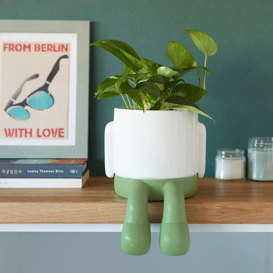 Pot de fleur Mr Dangly XL vert - Missa Arles