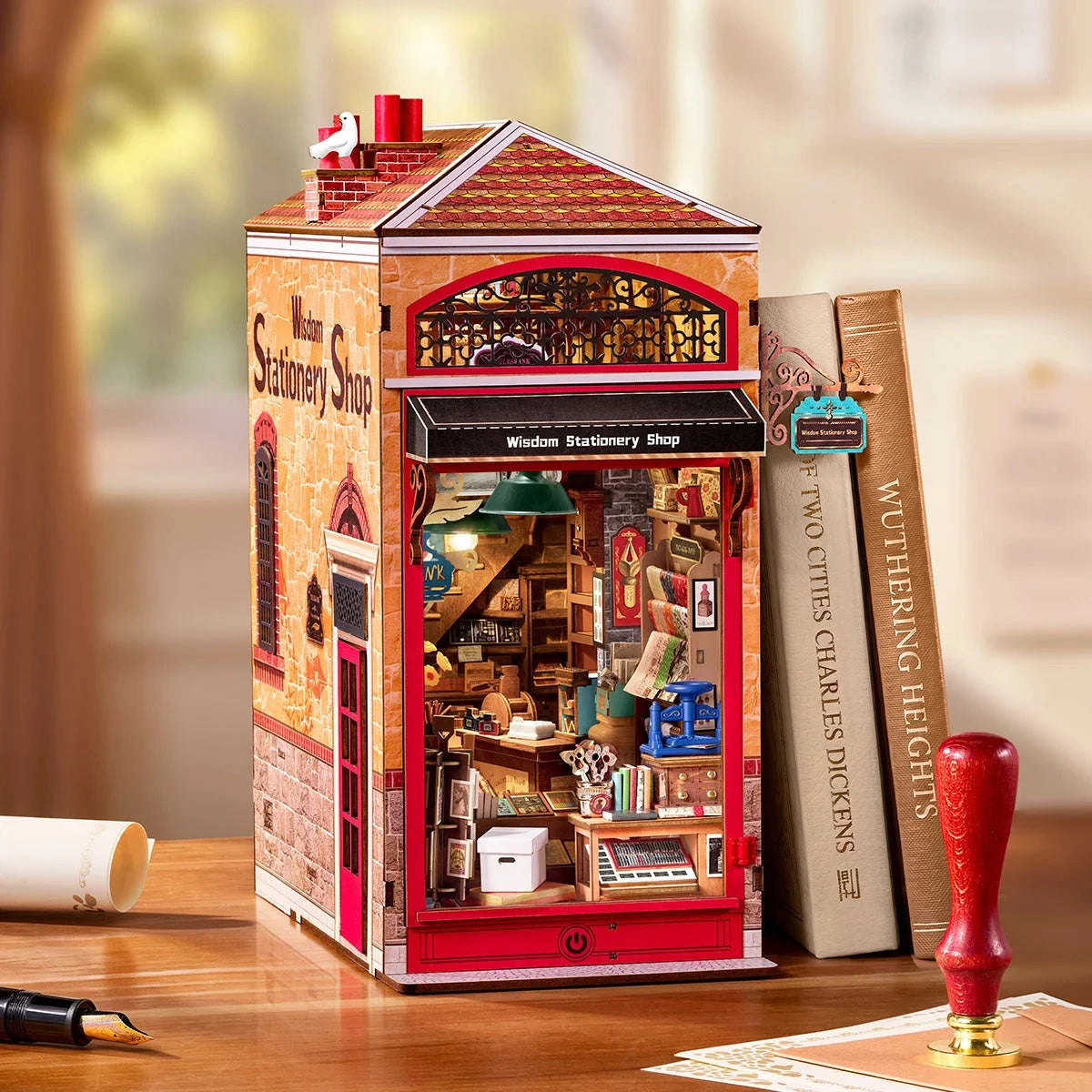 Rolife Wisdom Stationery Shop TGB19 – Maquette miniature DIY Boutique Rolife Robotime