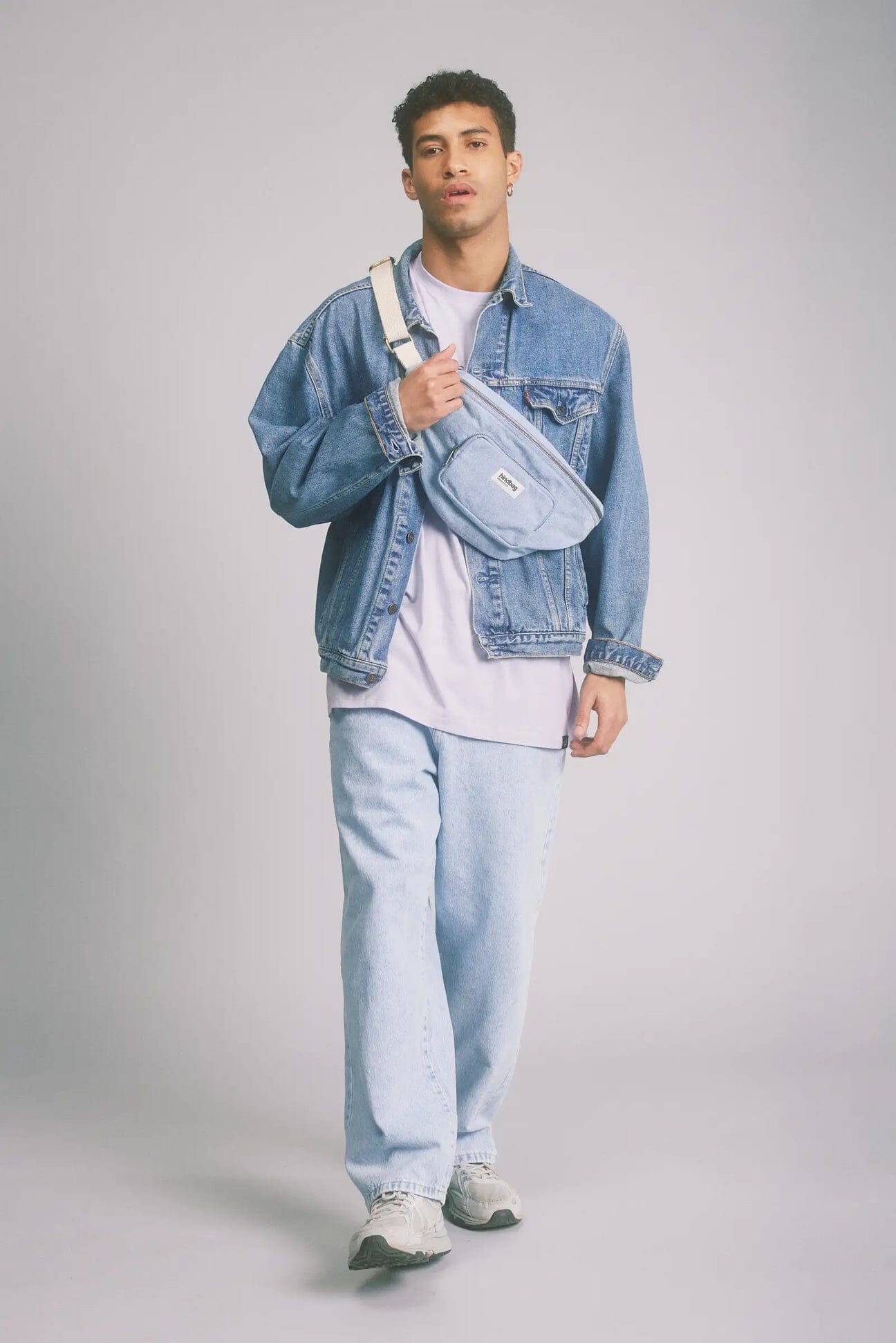 Sac banane XL Sofia DENIM BLEU - Hindbag Boutique Hindbag