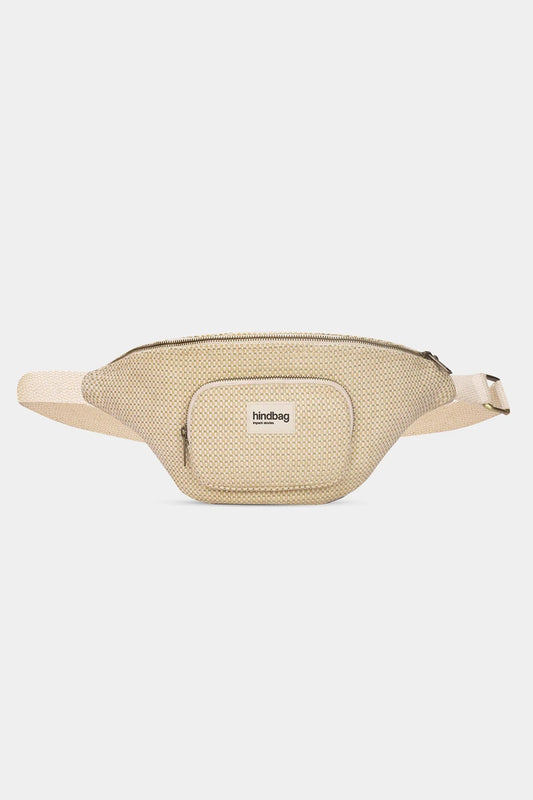 Sac banane XL Sofia - Hindbag Boutique Missa Arles Tissage ecru