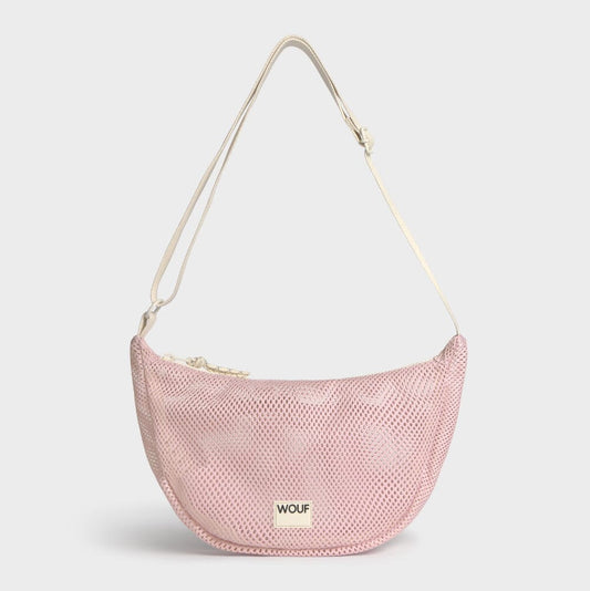 Sac crossbody Mesh effet filet - Wouf Boutique Wouf Rose