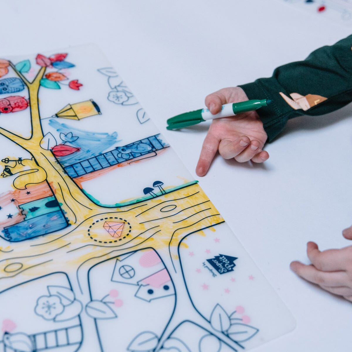 Set de table à colorier Cactus – SuperPetit Boutique Super Petit