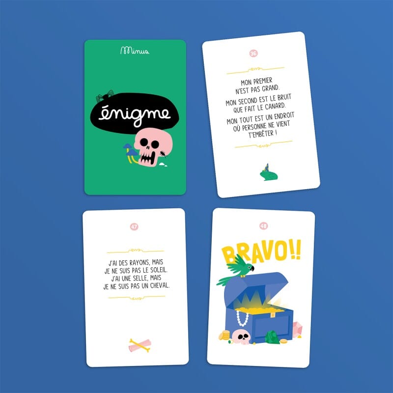 Trésor en vue - Défis cool Boutique Minus Éditions