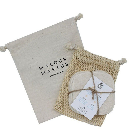 Kit 5 lingettes démaquillantes - Malou & Marius - Missa Arles