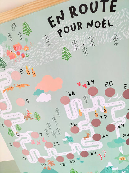 Calendrier de l’Avent à gratter – 24 activités en famille Pamela Loops