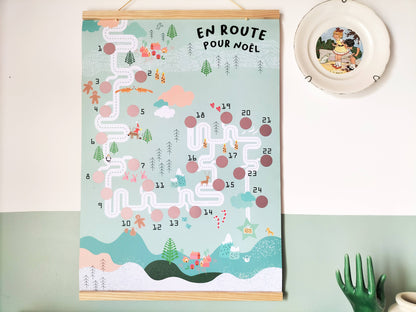 Calendrier de l’Avent à gratter – 24 activités en famille Pamela Loops