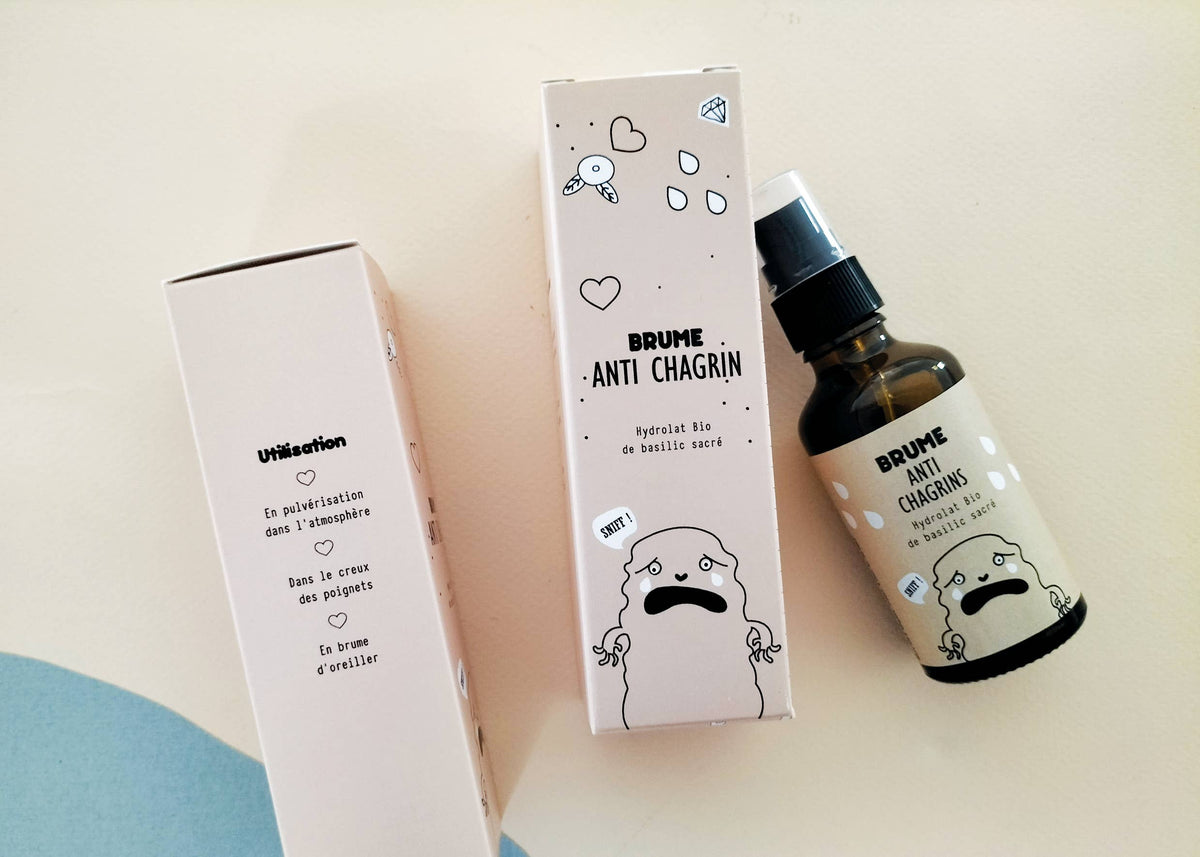 Brume Anti-Chagrin à l’Eau Florale de Basilic Sacré