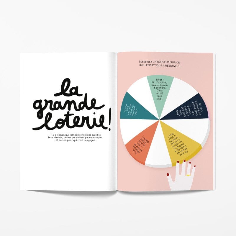 9 mois à t'attendre Cahier à remplir - Minus Boutique Minus Éditions 