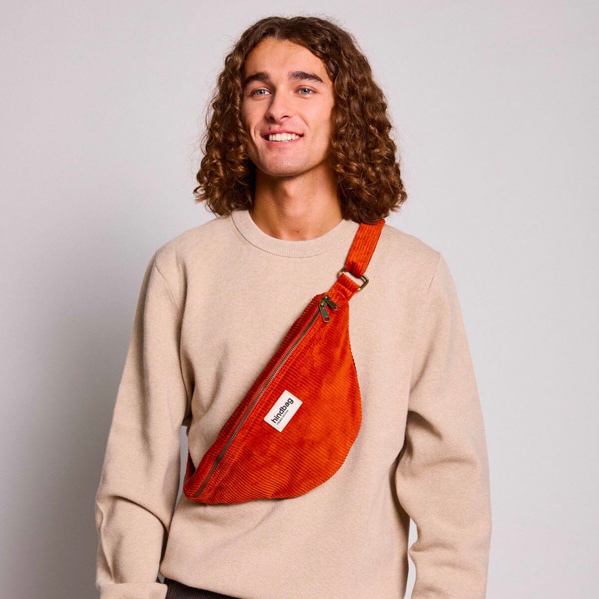 Banane Sasha Velour Brique Boutique Hindbag 