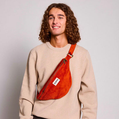 Banane Sasha Velour Brique Boutique Hindbag 