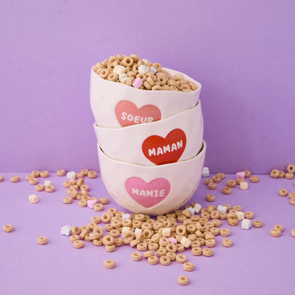 Bol céramique famille, Atelier Jasmin Boutique Atelier Jasmin 