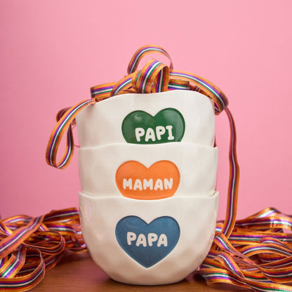 Bol céramique famille, Atelier Jasmin Boutique Atelier Jasmin 