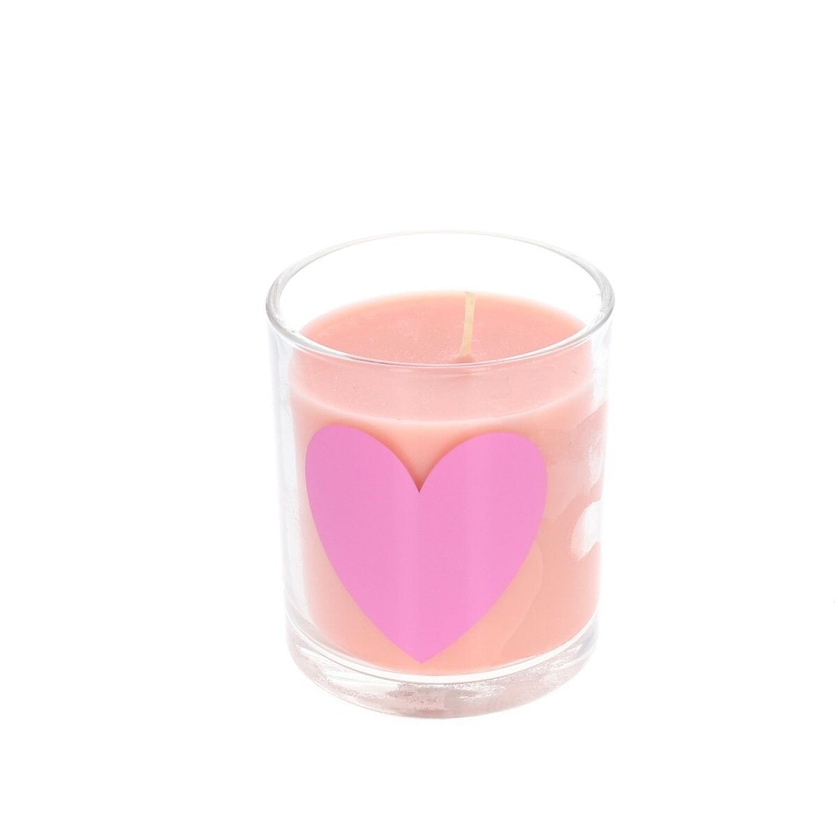 Bougie fleur d'oranger à message Boutique Atelier Jasmin Bichette 